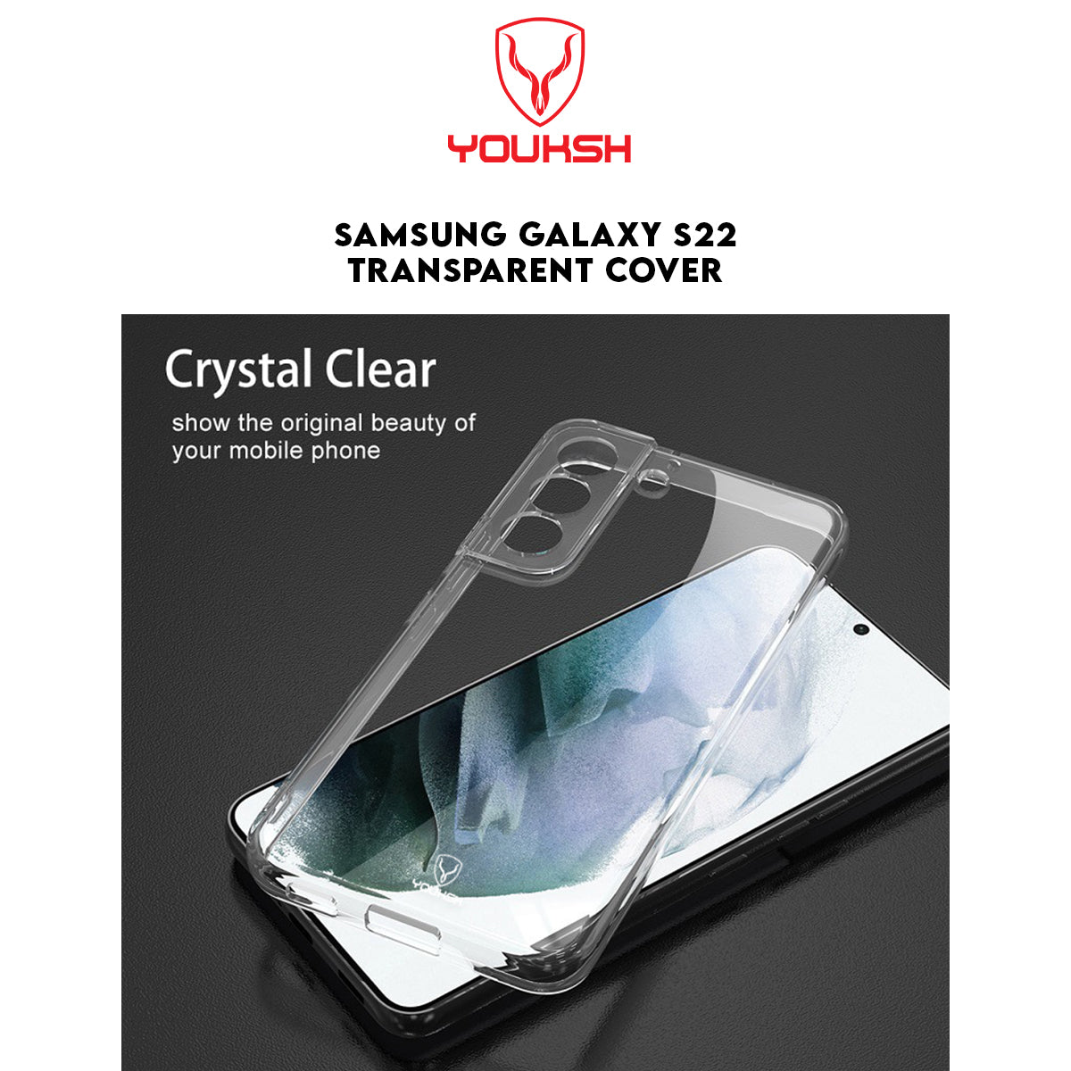 Elite Samsung Galaxy S22 Transparent Case (Shock Proof) - Lahore Mobile Case 3