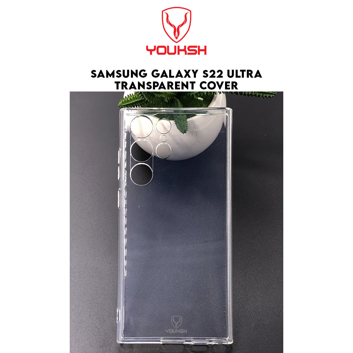 Stylish Samsung Galaxy S22 Ultra Transparent Case (Shock Proof) - Lahore Mobile Case 4