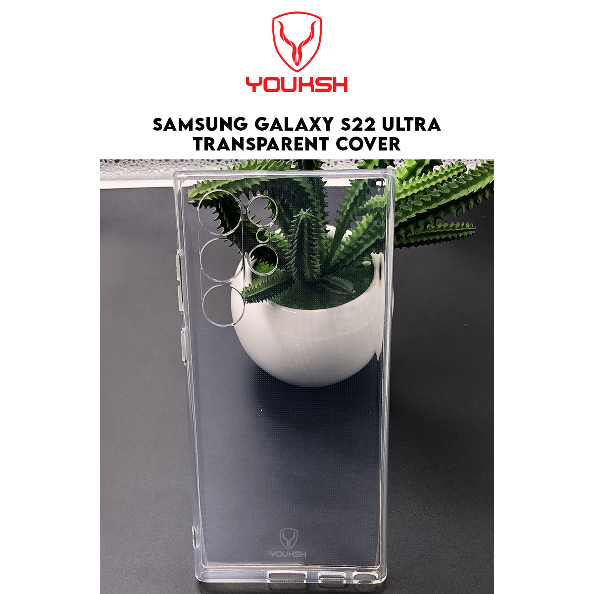 Stylish Samsung Galaxy S22 Ultra Transparent Case (Shock Proof) - Lahore Mobile Case 5