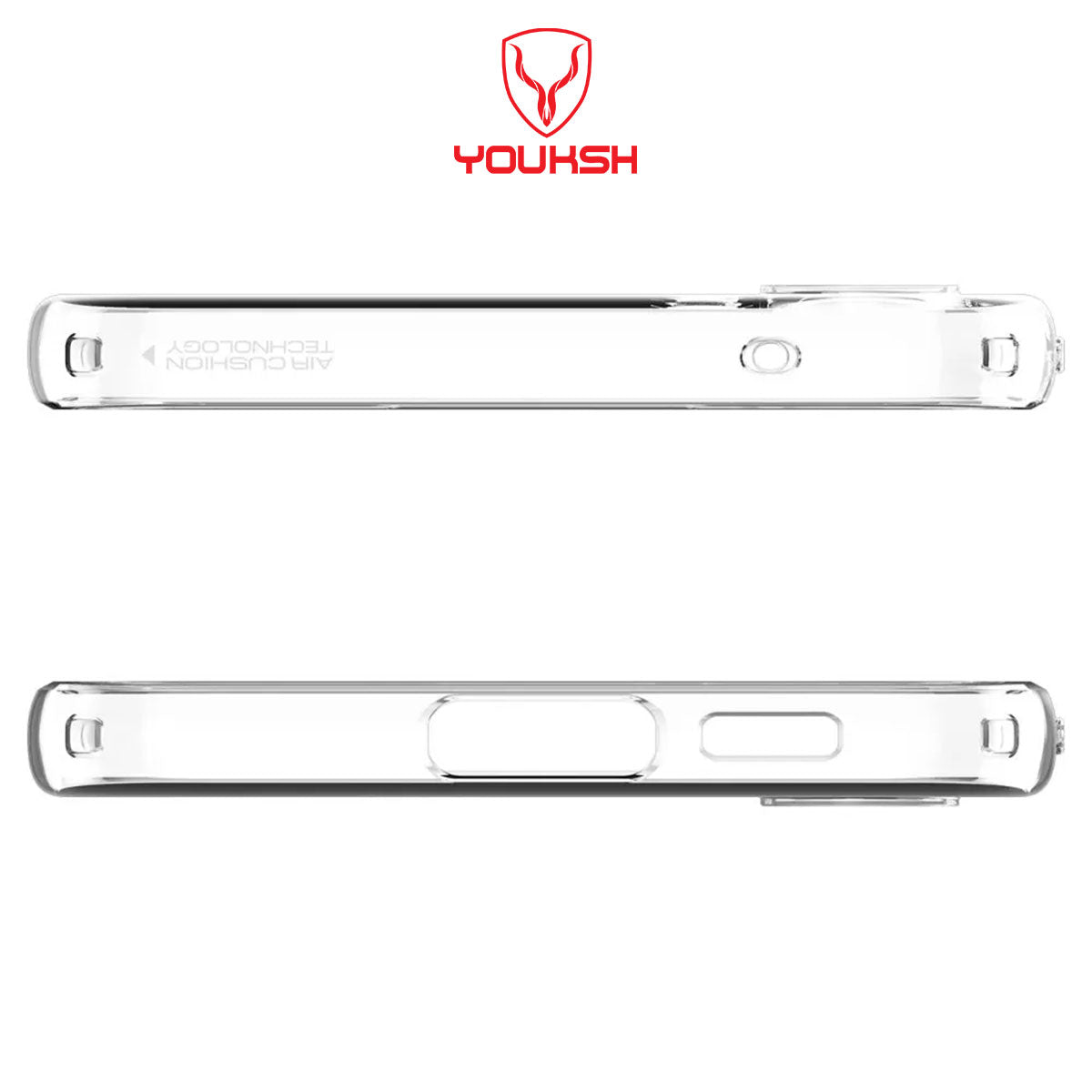 Premium Samsung Galaxy S23FE Transparent Case (Shock Proof) - Lahore Mobile Case 5