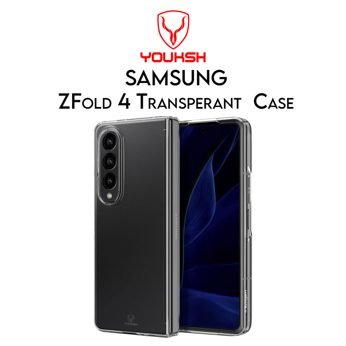 Elite Samsung Galaxy Z-Fold 4 (5G) Transparent Case (Shock Proof) - Lahore Mobile Case 3