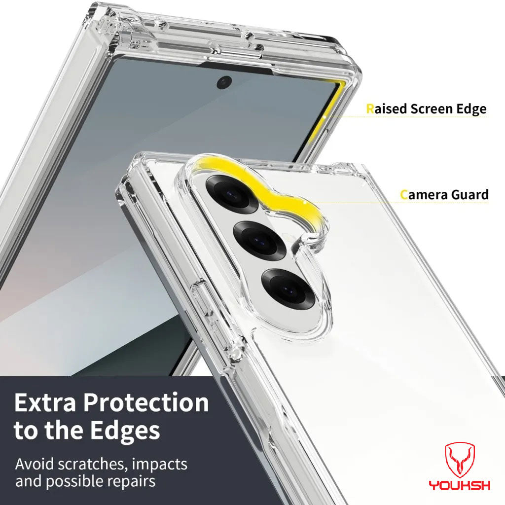 Stylish Samsung Z-Fold 7 Acrylic Case, Anti Yellow Form Back. - Lahore Mobile Case 2