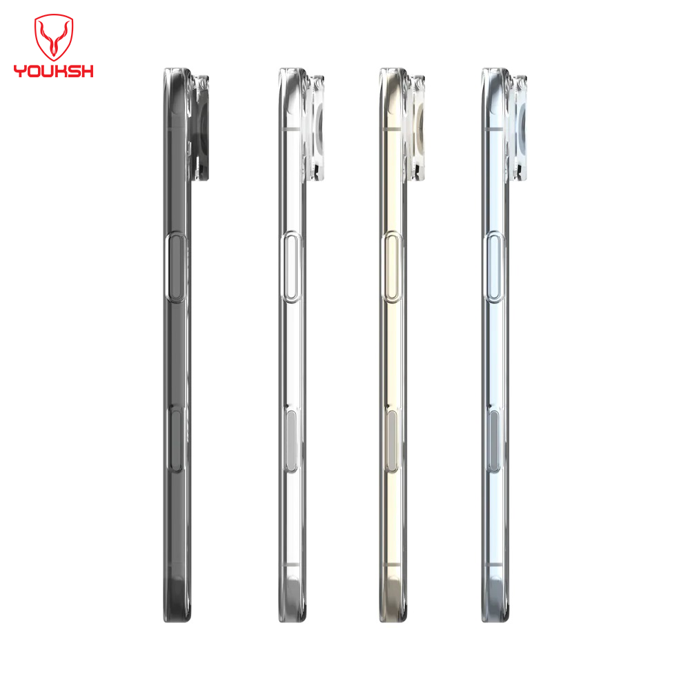 Elite Ultra Thin Transparent Case For iPhone 17 Air, Medium Firmness Silicone Cover For iPhone 17 Air. - Lahore Mobile Case 3