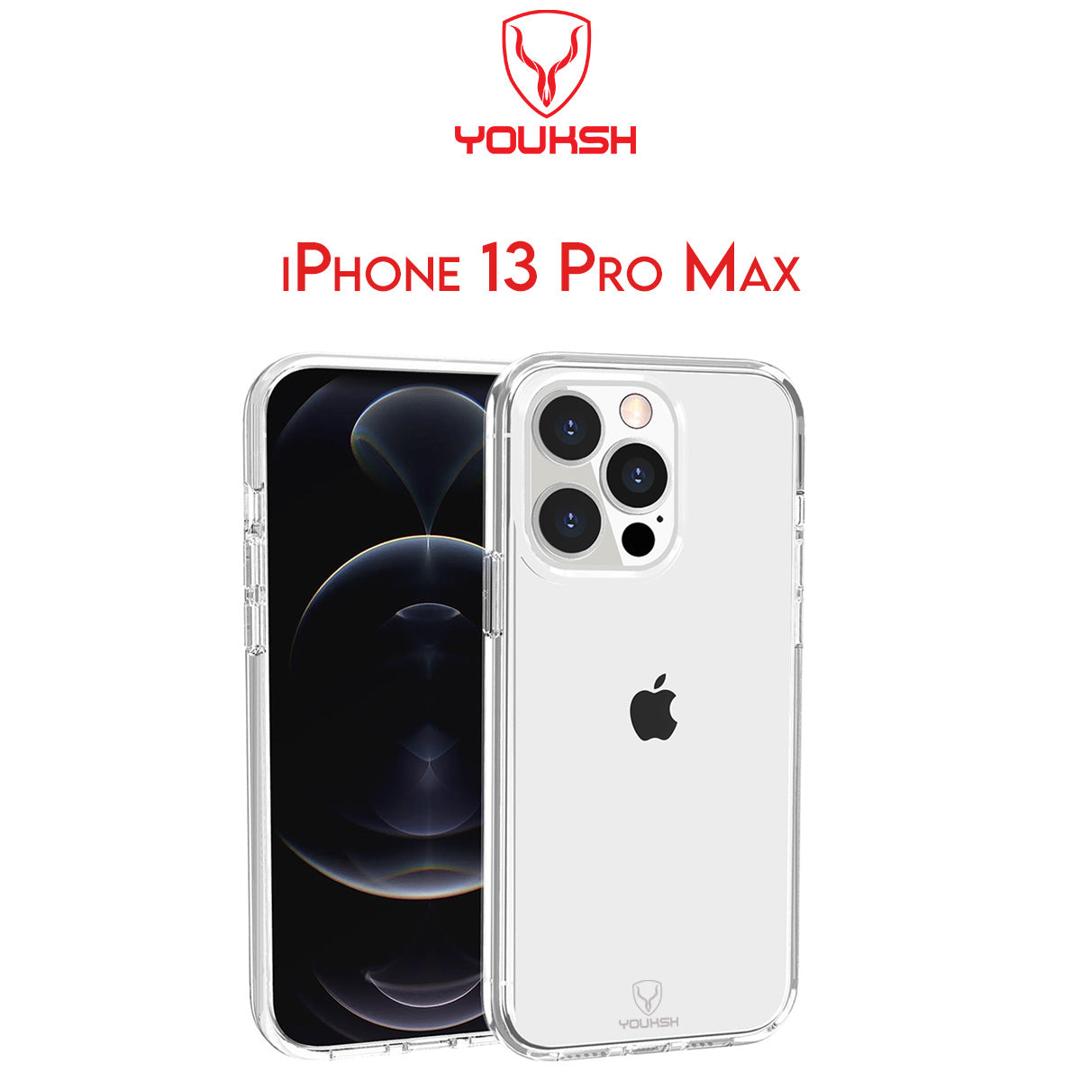Stylish Apple iPhone 13 Pro Max (6.7) Transparent Case (Shock Proof) - Lahore Mobile Case