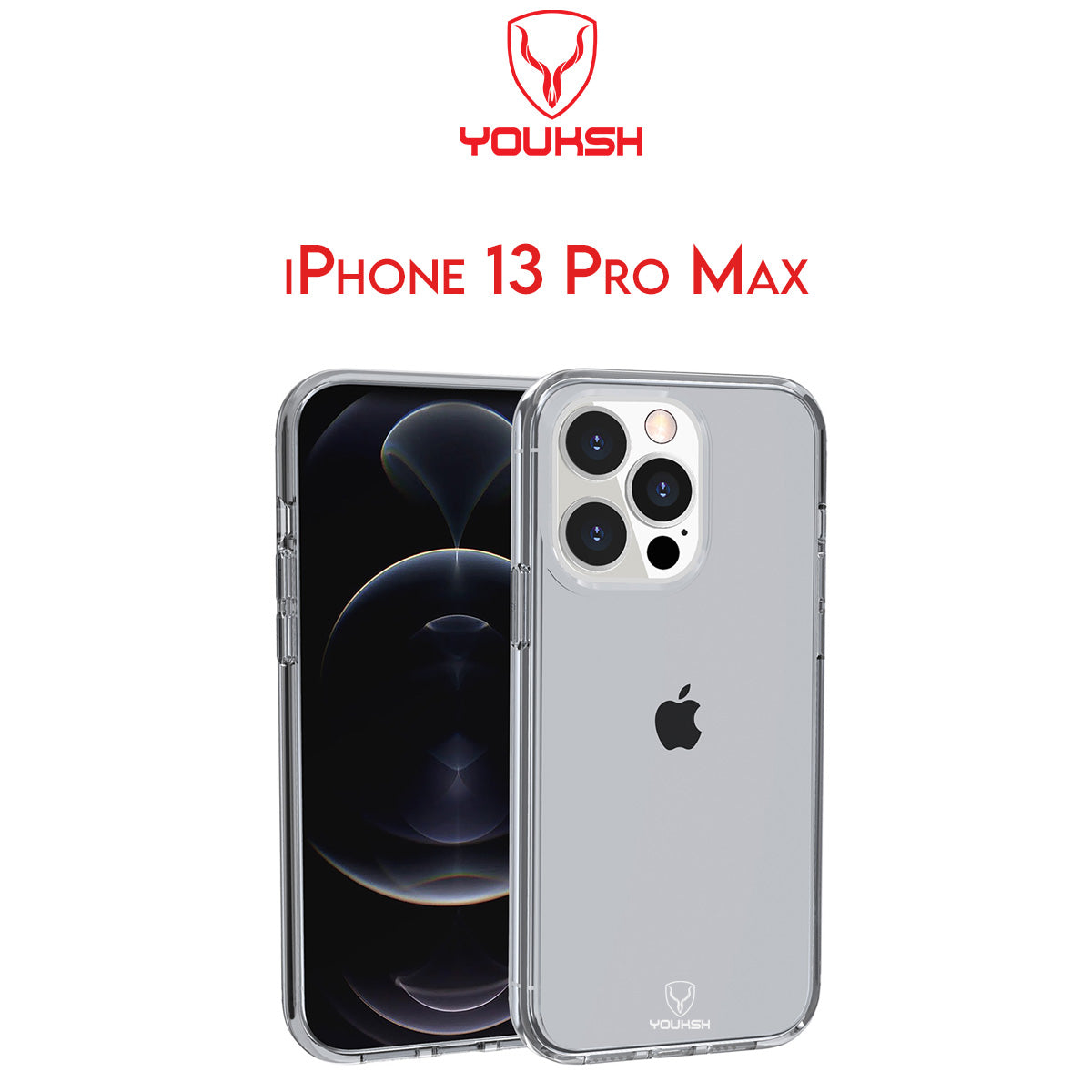 Stylish Apple iPhone 13 Pro Max (6.7) Transparent Case (Shock Proof) - Lahore Mobile Case 2