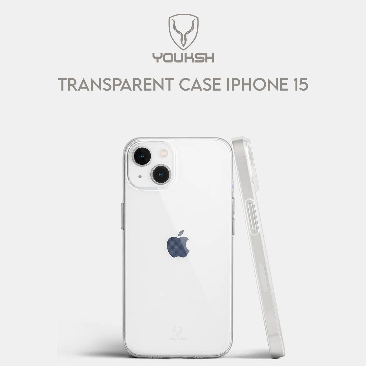 Luxury Apple iPhone 15 (6.1) Transparent Case (Shock Proof) - Lahore Mobile Case